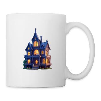 Scary house - Mug - white - Right