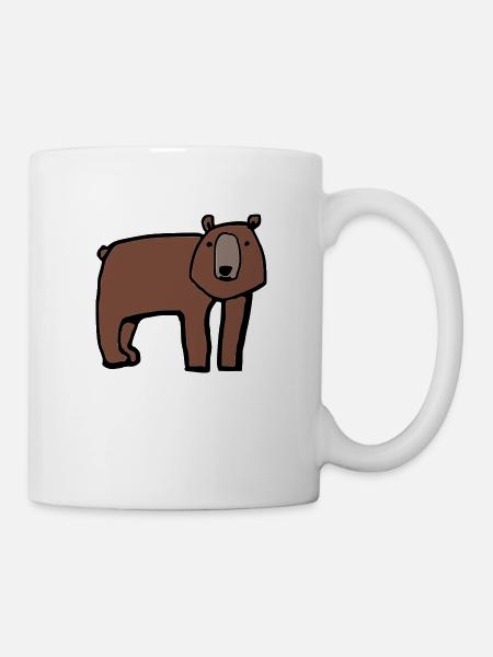 Bär - Tasse - Weiß