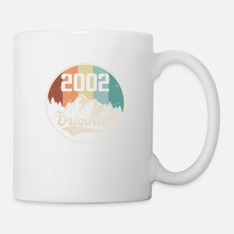 Original 2002 Geburtstagsgeschenk - 2002 - Tasse - Weiß