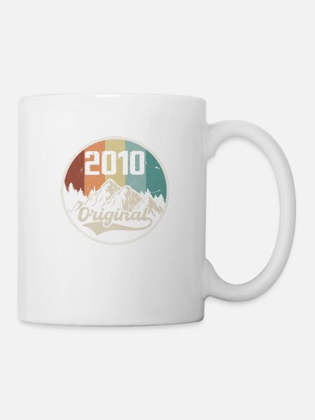 Original 2010 Cadeau D'anniversaire - 2010 - Mug blanc - blanc