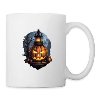 Halloween Pumpkin Lantern 3 - Mug - white - Right