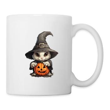 Halloween Hexenhäschen - Tasse - Weiß - Rechts