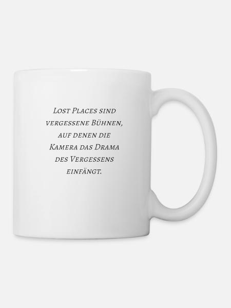 Fotoghrafie - Tasse - Weiß