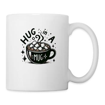 Hug in a mug - Tasse - Weiß - Rechts