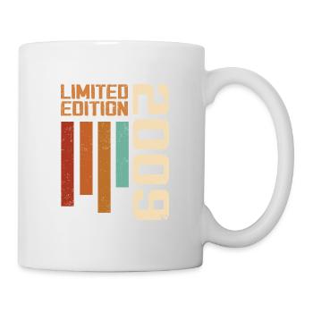 Jahrgang 2009 Geburtstagsgeschenk 2009 Retro 2009 - Tasse - Weiß - Rechts