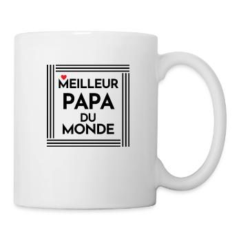 The Best Dad in the World, Father's Day - Mug - white - Right