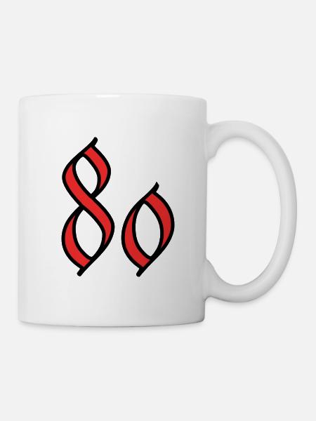 80 - Mug blanc - blanc