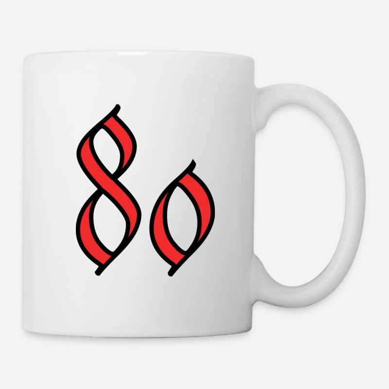 80 - Mug blanc - blanc