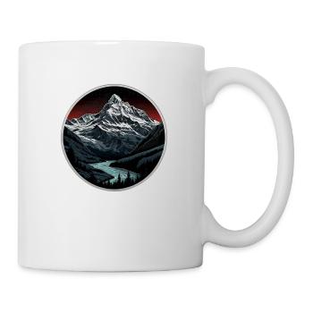 Montagnes suisses - Mug blanc - blanc - Droite
