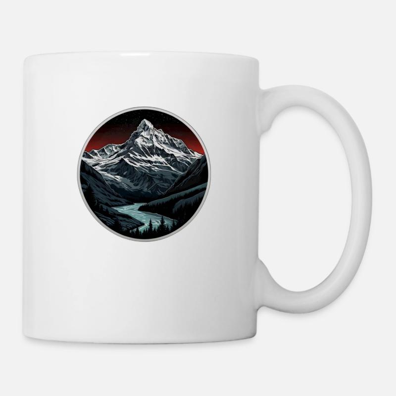 Swiss Mountains - Mug - white