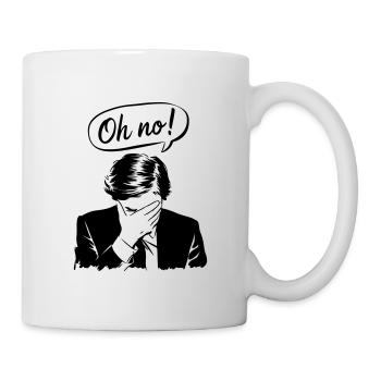 FacePalm “Oh No!” - Mug - white - Right