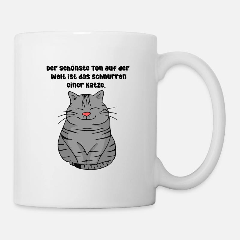 Pour tous les amoureux des chats - Mug blanc - blanc