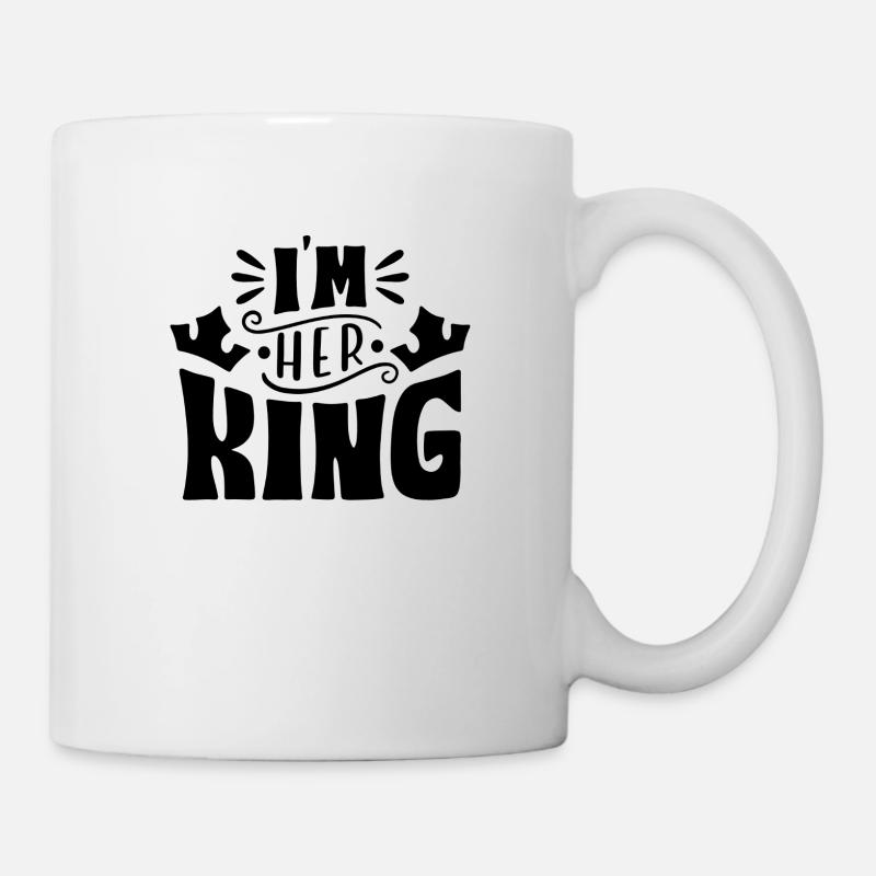 King Design King and Queen 1 - Mug - white