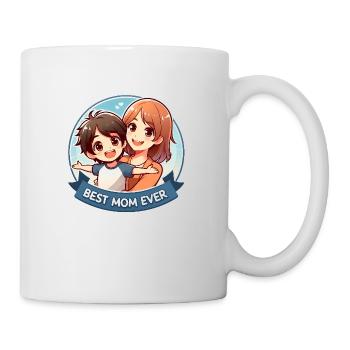 Fête des Mères - Une mère et son fils - Mug blanc - blanc - Droite