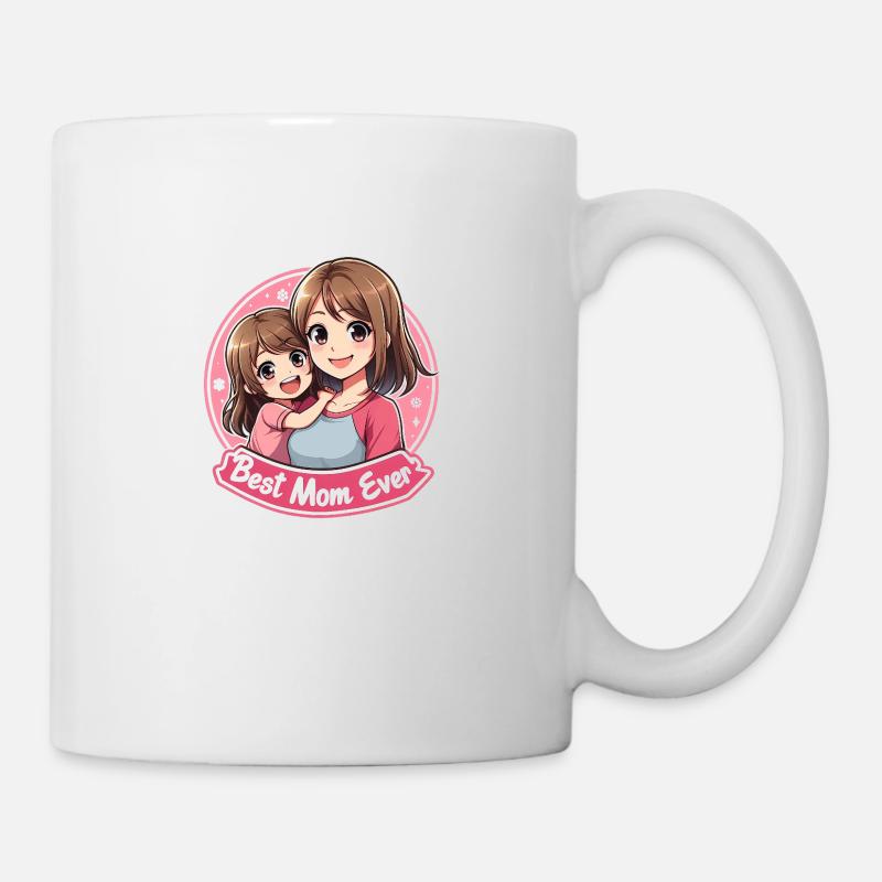 Fête des Mères - Une mère et sa fille - Mug blanc - blanc