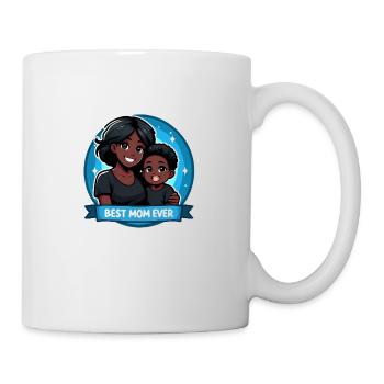 Mother's Day - A mother and her son - Mug - white - Right