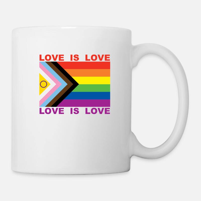 LOVE IS LOVE - Mug - white