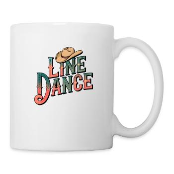 La danse en ligne : mon hobby - ma passion - mon truc - Mug blanc - blanc - Droite
