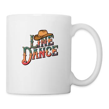 La danse en ligne : mon hobby - ma passion - mon truc - Mug blanc - blanc - Droite