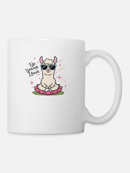 No Drama Lama - Mug - white