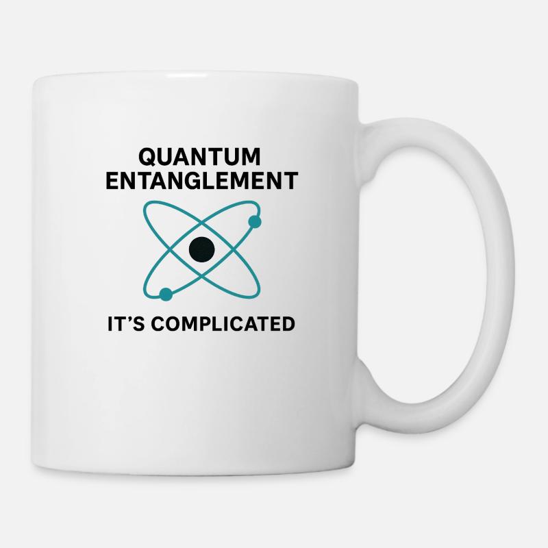 Quantum Entanglement – It’s Complicated - Tasse - Weiß