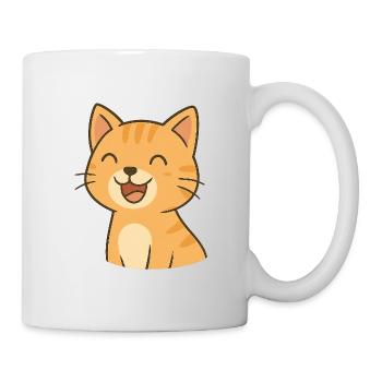 Lachende_Katze - Mug - white - Right