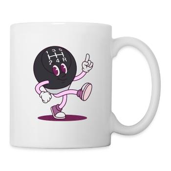 Knob Dancer Cartoon - Mug - white - Right