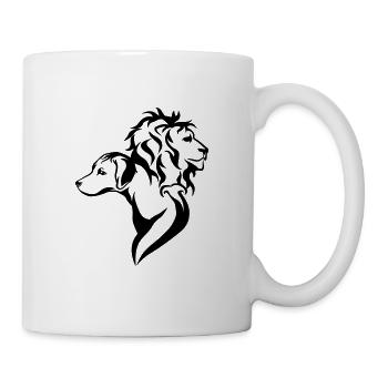 Black Ridgeback - Tasse - Weiß - Rechts