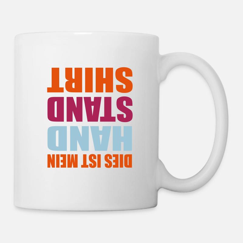 Handstand - Tasse - Weiß