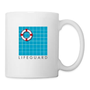 Maître-nageur - Mug blanc - blanc - Droite