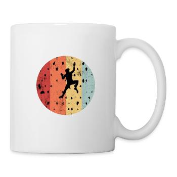 Bouldering sport cadeau d'escalade gym d'escalade - Mug blanc - blanc - Droite