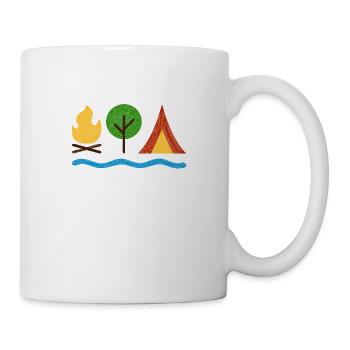 Camping - Mug - white - Right