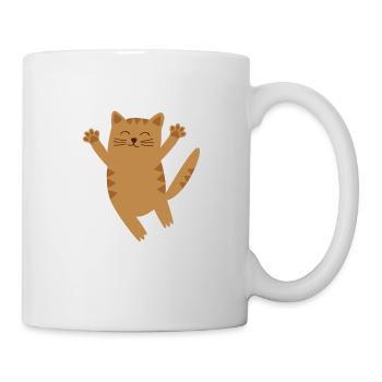 chat - Mug blanc - blanc - Droite