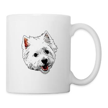 Mszczka Westie West Highland White Terrier - Mug - white - Right