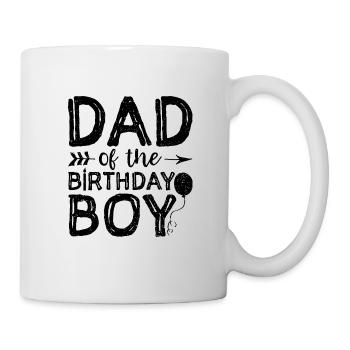 Papa du garçon d'anniversaire - anniversaire - Mug blanc - blanc - Droite