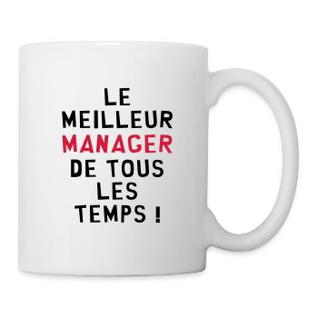 Le meilleur Manager de tous les temps ! - Mug blanc - blanc - Droite