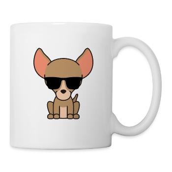 chihuahua cool - Mug blanc - blanc - Droite