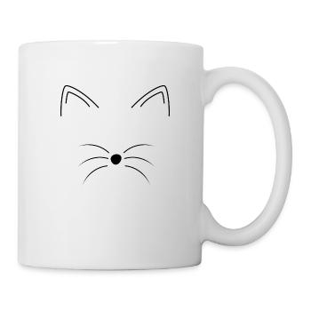 Chat - Mug blanc - blanc - Droite