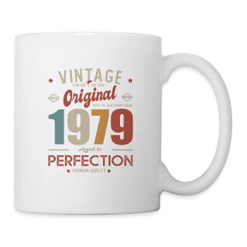 vintage original 1979 birthday gift 42 years - Mug - white - Right