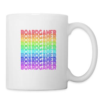 BOARDGAMER LETTERING - Mug - white - Right