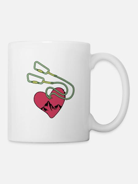 Via ferrata Alpinisme Alpiniste - Mug blanc - blanc