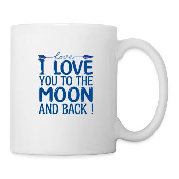 je t'aime magnifique copain et copine amoureuse - Mug blanc - blanc - Droite