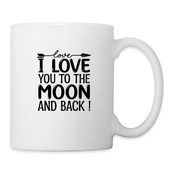je t'aime magnifique copain et copine amoureuse - Mug blanc - blanc - Droite