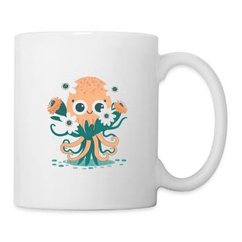 Liebevolle Tentakel 3 - Tasse - Weiß - Rechts