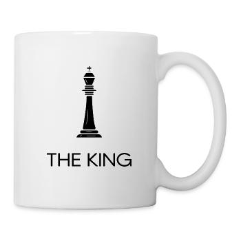 Chess Checkmate Chess Player "The King" - Mug - white - Right
