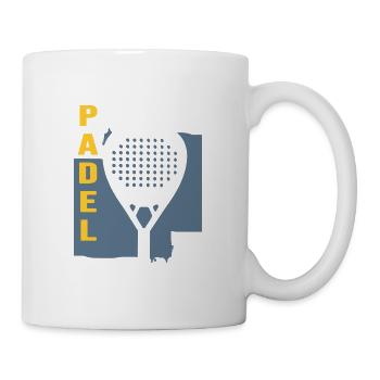 Tennis de padel Joueurs de padel - Mug blanc - blanc - Droite