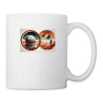 Intergalaktische Erkundung - Tasse - Weiß - Rechts
