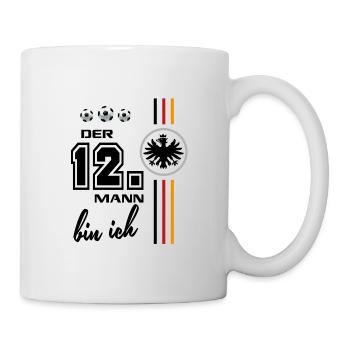 Fußball Deutschland Fussball Fan 12. Mann - Tasse - Weiß - Rechts