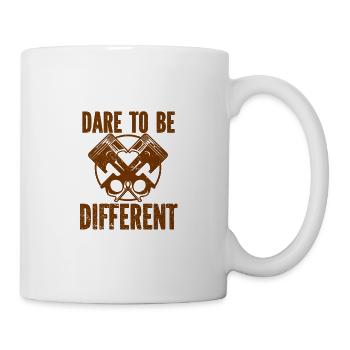 Motorrad Motocross Bike Racing Motorsport - Tasse - Weiß - Rechts