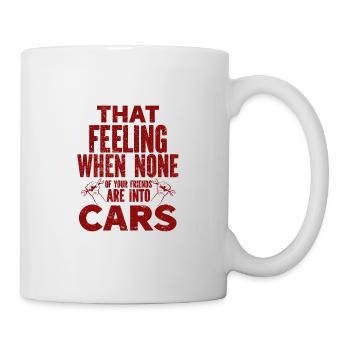 Car Vintage Racing Car Lovers Car Veterans - Mug - white - Right